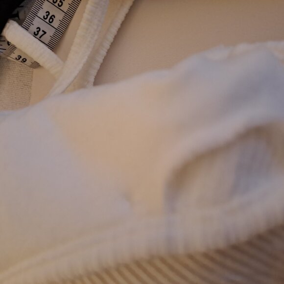 YOGALICIOUS RIB BRA SIZE L WHITE - Picture 4 of 4